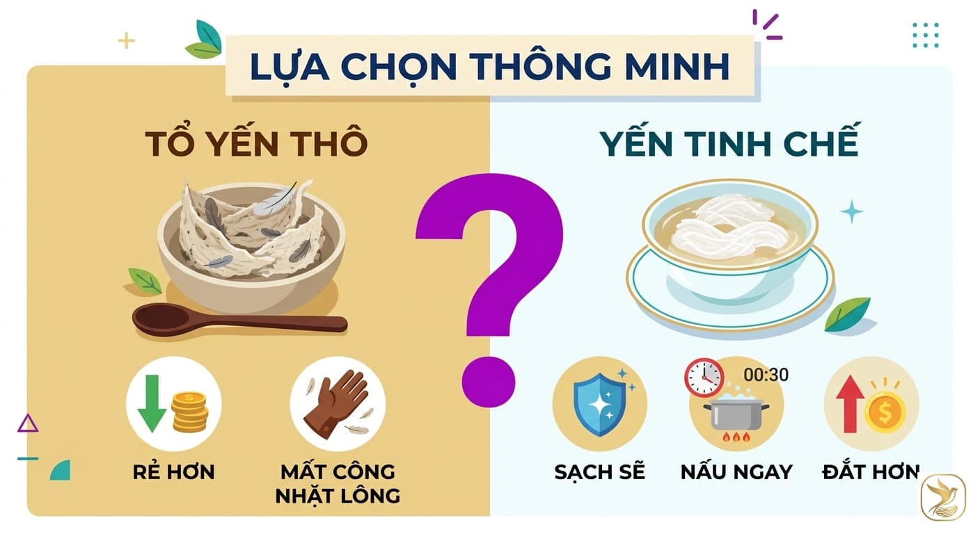 原毛燕与精制燕窝:买哪种更好?