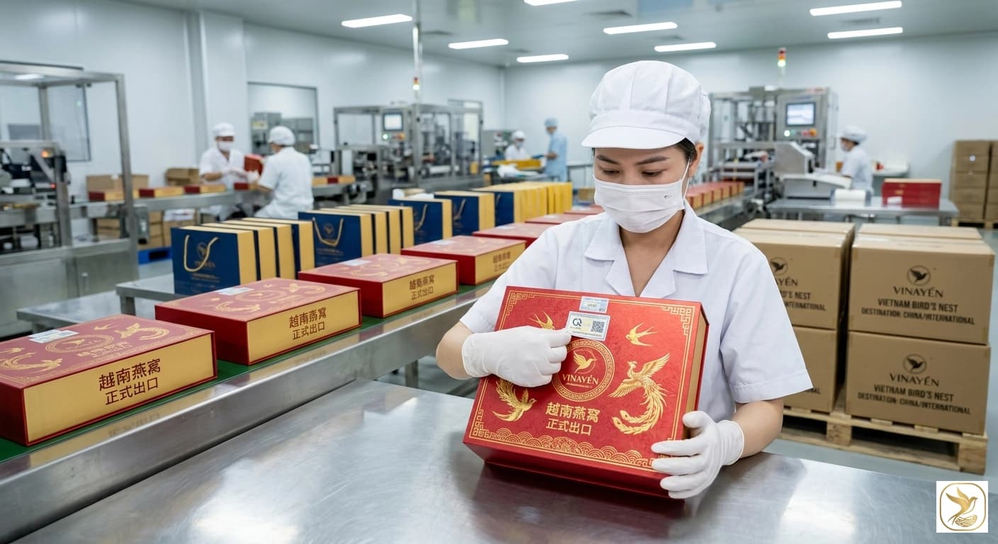 越南燕窝正规出口中国市场的标准与流程