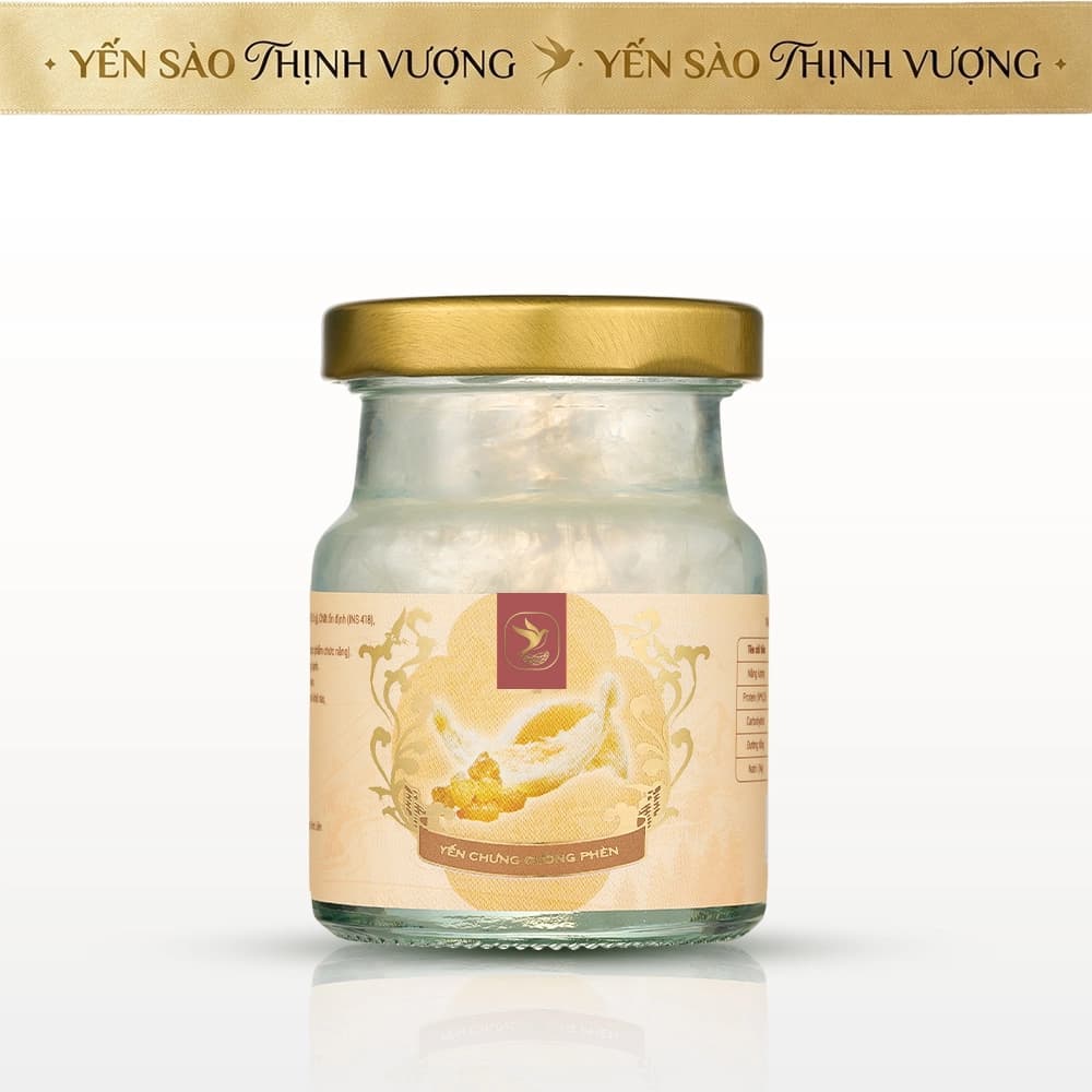 Yến chưng sẵn đường phèn (Hũ 70ml)