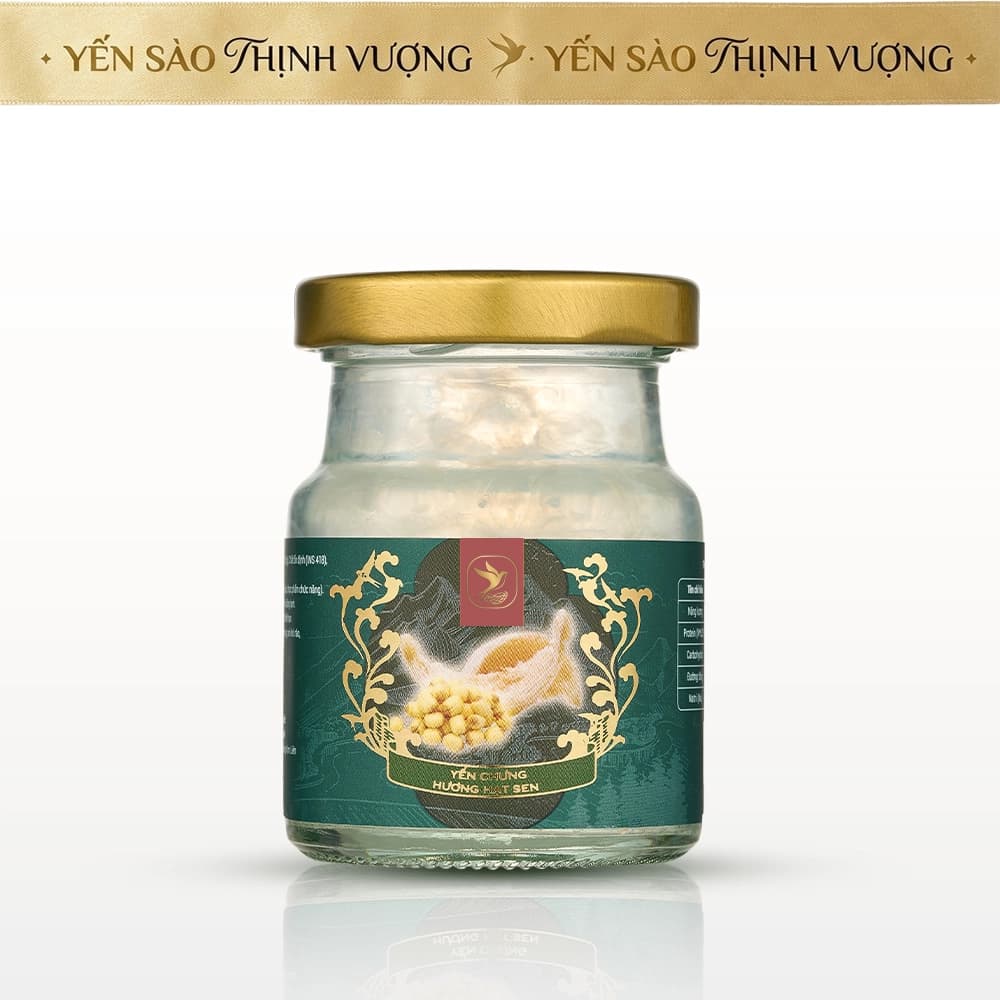 Yến chưng sẵn hạt sen (Hũ 70ml)
